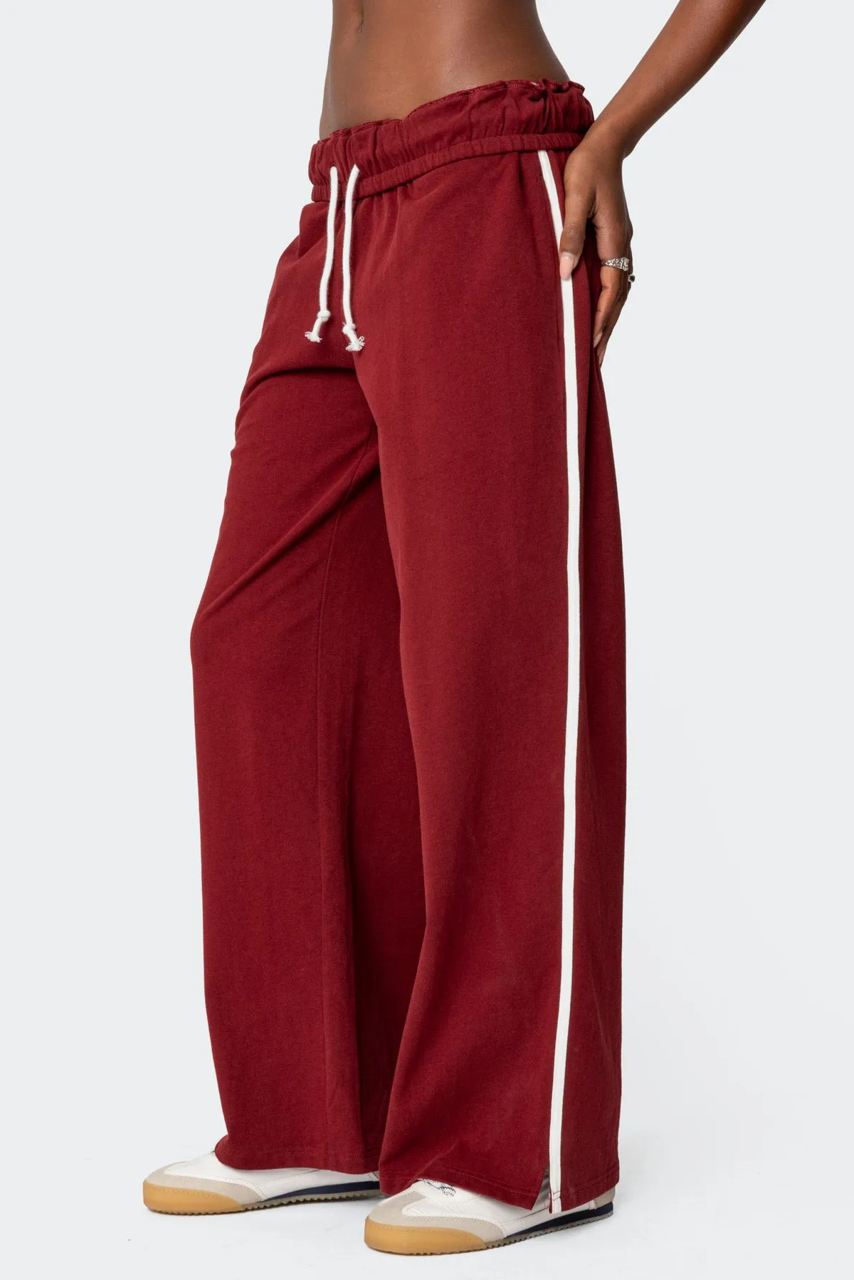 Chance Fold Over Sweatpants sold by Edikted product image thumbnail 4