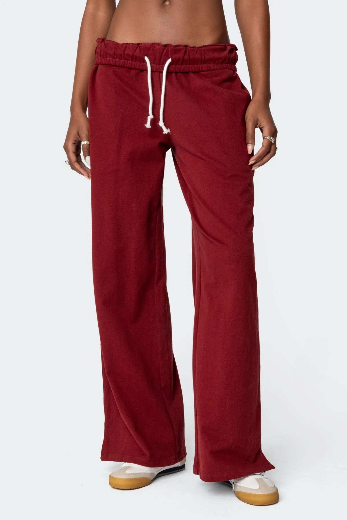 Chance Fold Over Sweatpants sold by Edikted product image thumbnail 2