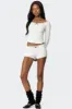 Lenny Lacey Textured Top sold by Edikted