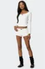 Lenny Lacey Textured Top sold by Edikted