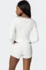 Lenny Lacey Textured Top sold by Edikted