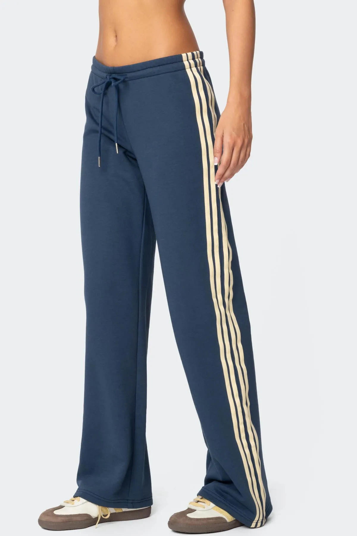 Averie Contrast Striped Sweatpants sold by Edikted product image thumbnail 2