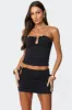Curved U Strapless Top sold by Edikted
