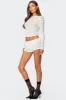 Maisley Sheer Lace Top sold by Edikted