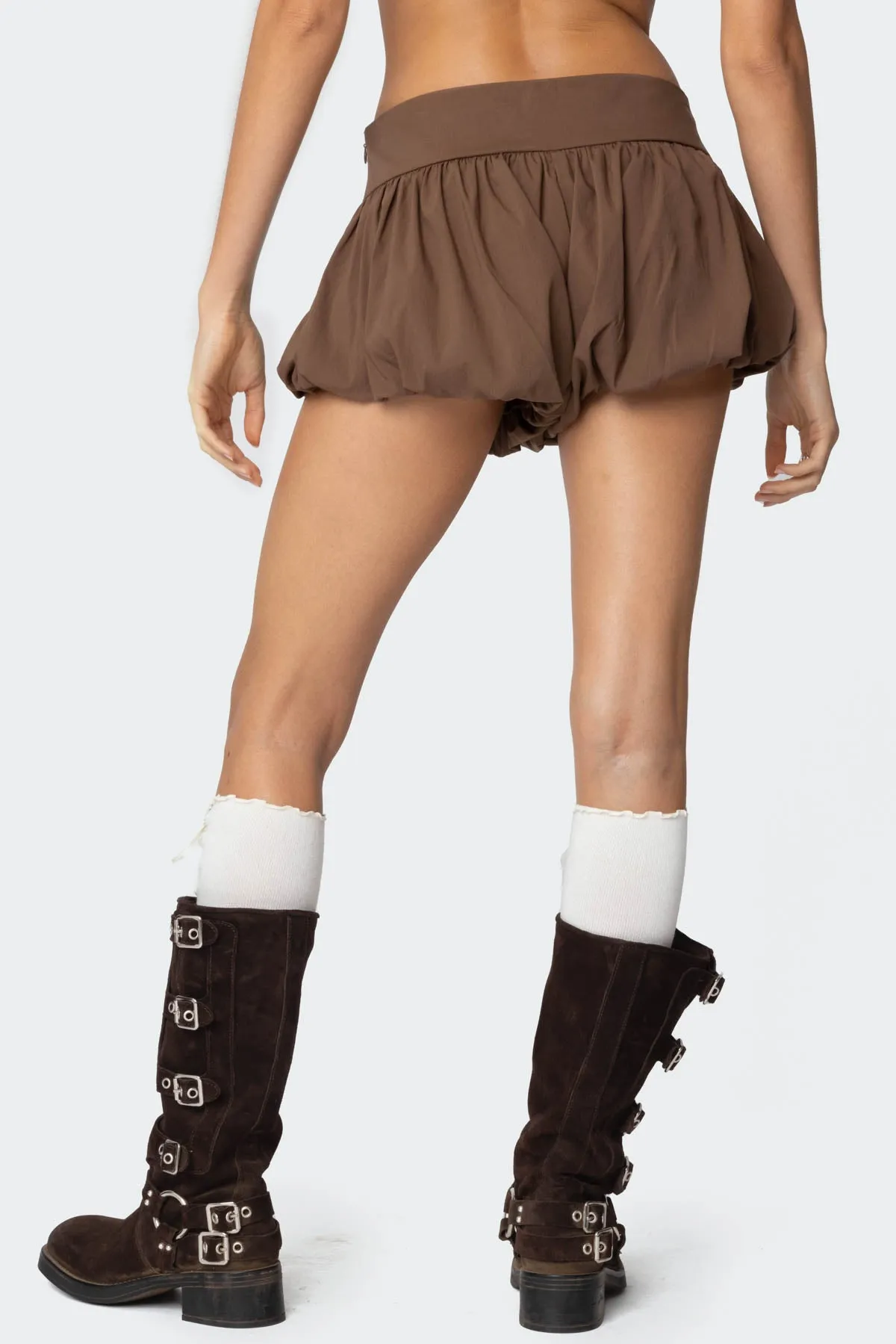Adrianna Bubble Micro Shorts sold by Edikted product image thumbnail 5