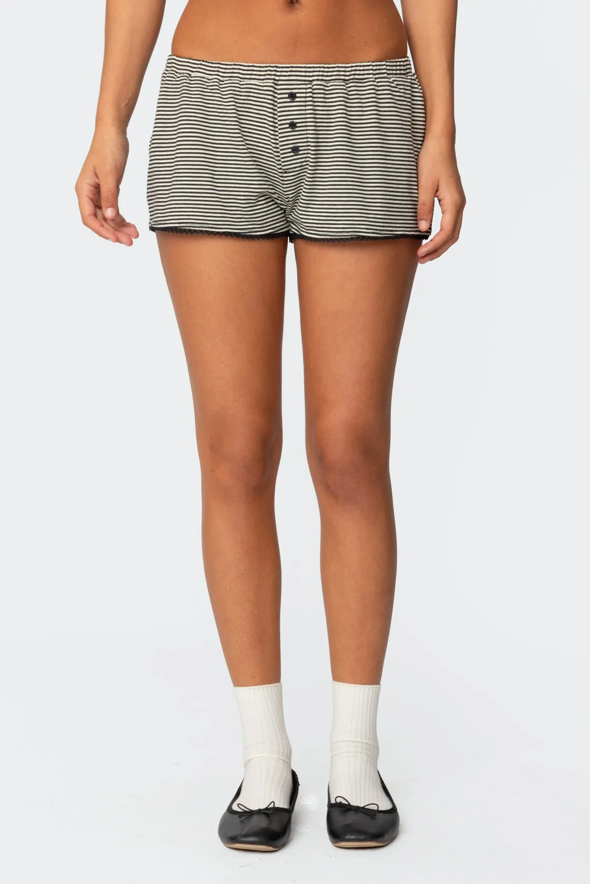 Suzy Striped Shorts sold by Edikted product image thumbnail 2