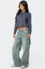 Ruth Henley Waffle Top sold by Edikted