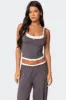 Elsa Layered Tank Top sold by Edikted
