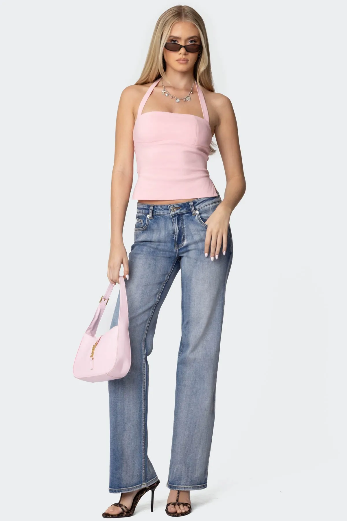 Dara Halter Top sold by Edikted product image thumbnail 3