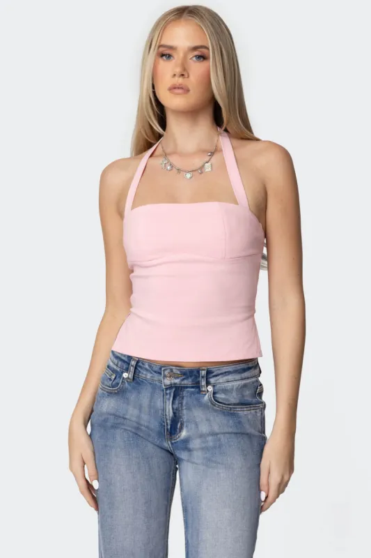 Dara Halter Top sold by Edikted