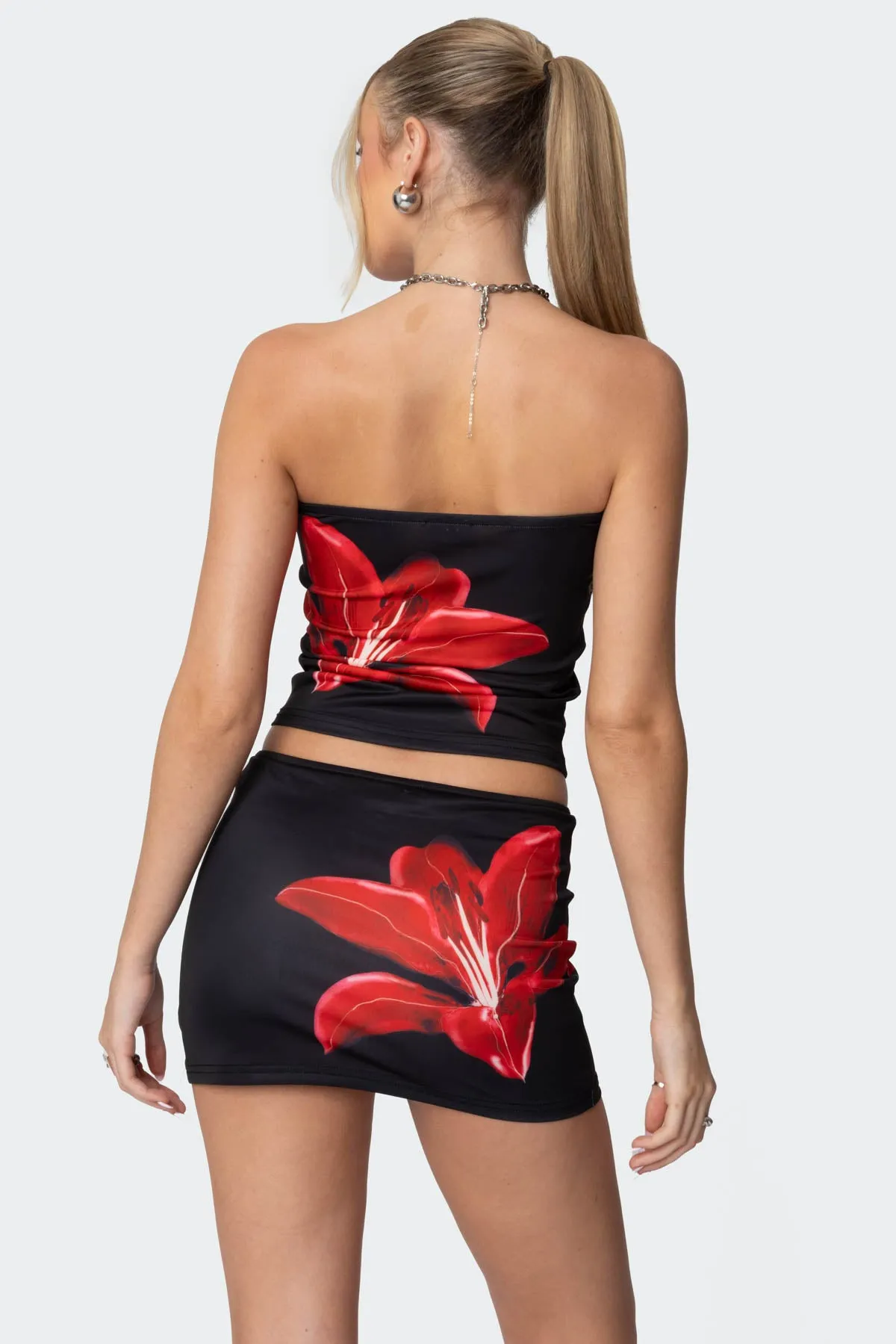 Tiger Blossom Tube Top sold by Edikted product image thumbnail 5