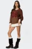 06 Oversized Long Sleeve T Shirt sold by Edikted