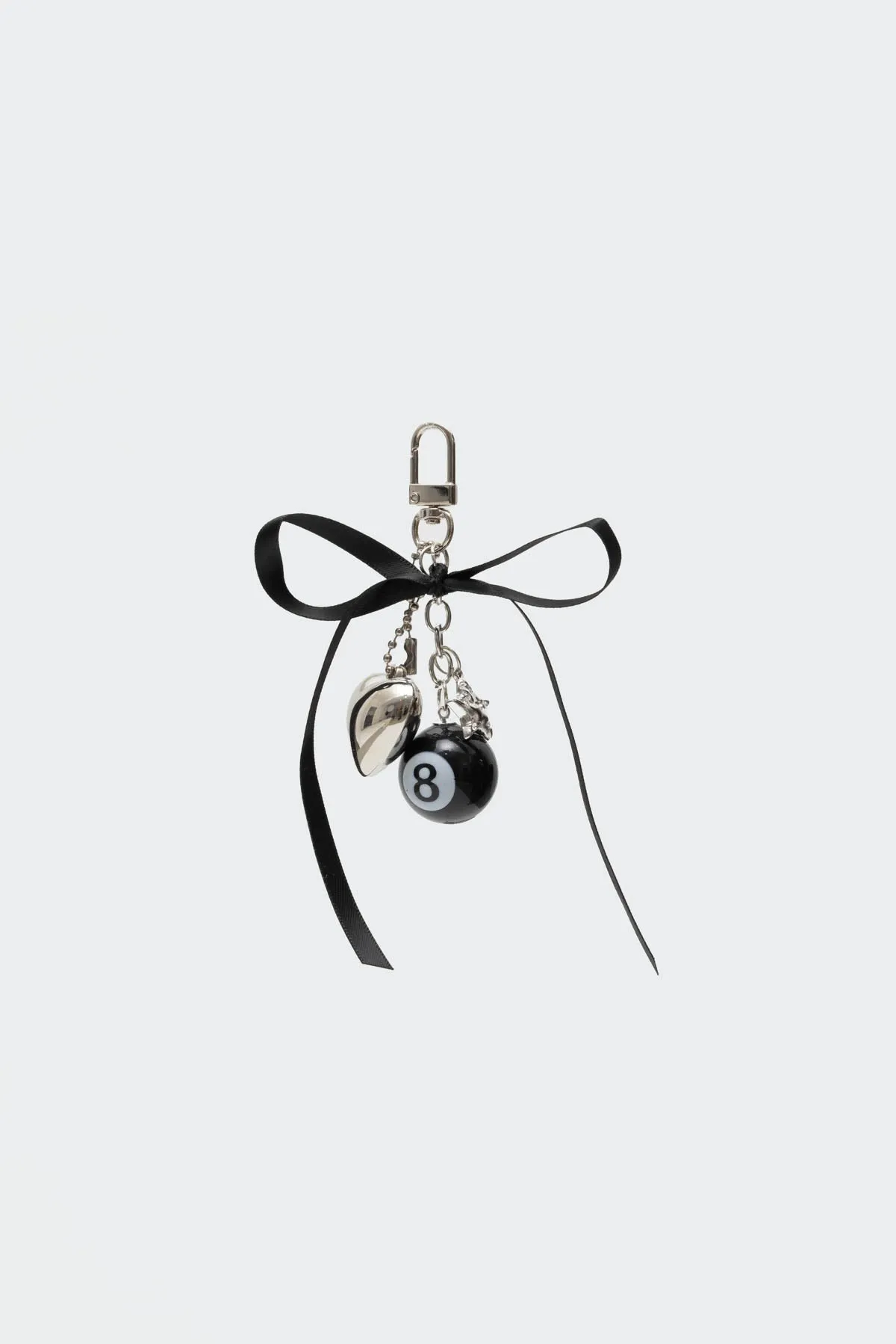 8 Ball & Heart Keychain sold by Edikted product image thumbnail 2