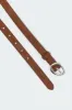 Faux Suede Slim Belt sold by Edikted