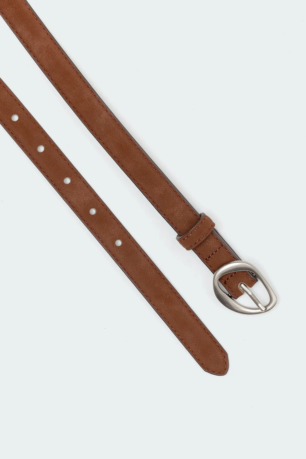 Faux Suede Slim Belt sold by Edikted product image thumbnail 2