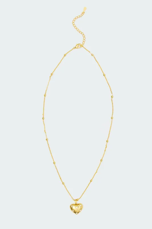 Heart Of Gold Necklace sold by Edikted