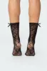 Stretchy Knit Mesh Socks sold by Edikted