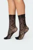 Stretchy Knit Mesh Socks sold by Edikted