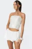 Samara Sequin Strapless Top sold by Edikted