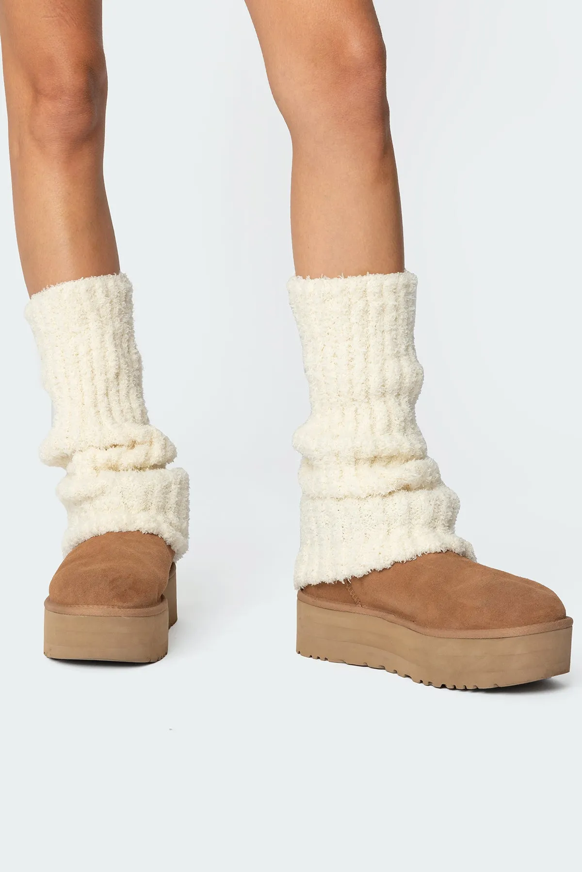 Get Cozy Leg Warmers sold by Edikted product image thumbnail 2