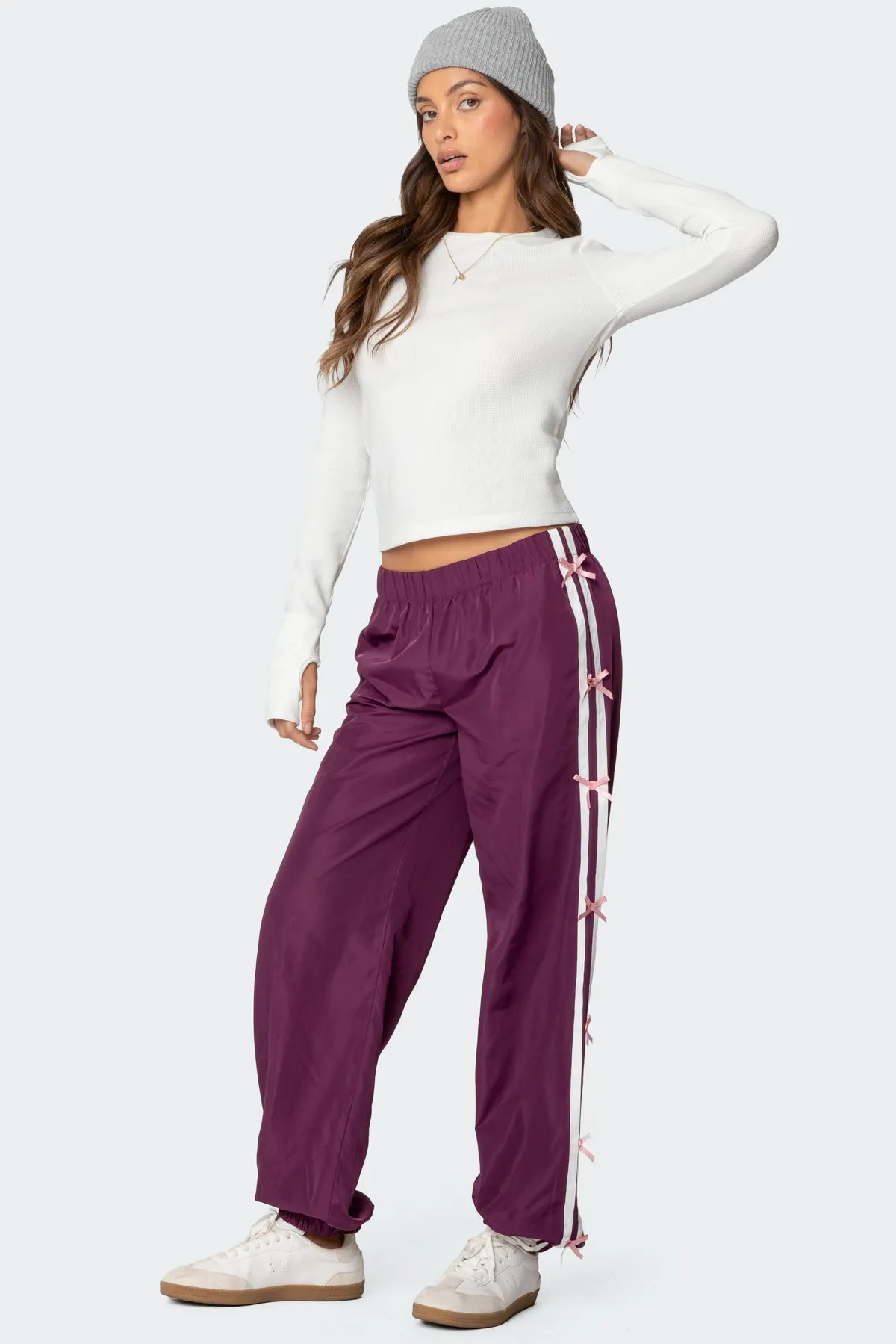 Waffle Long Sleeve T Shirt sold by Edikted product image thumbnail 2