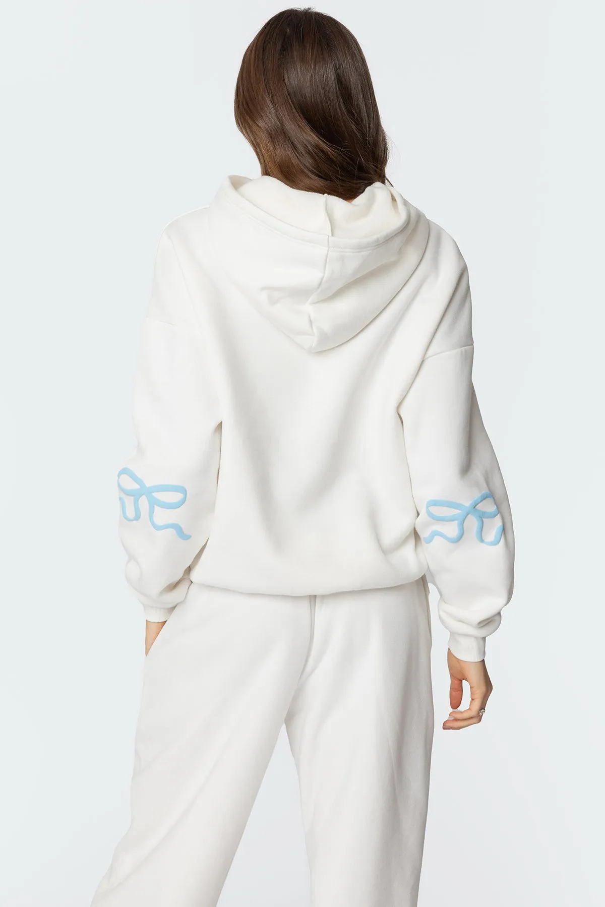 Bonney Bow Detail Hoodie sold by Edikted product image thumbnail 5