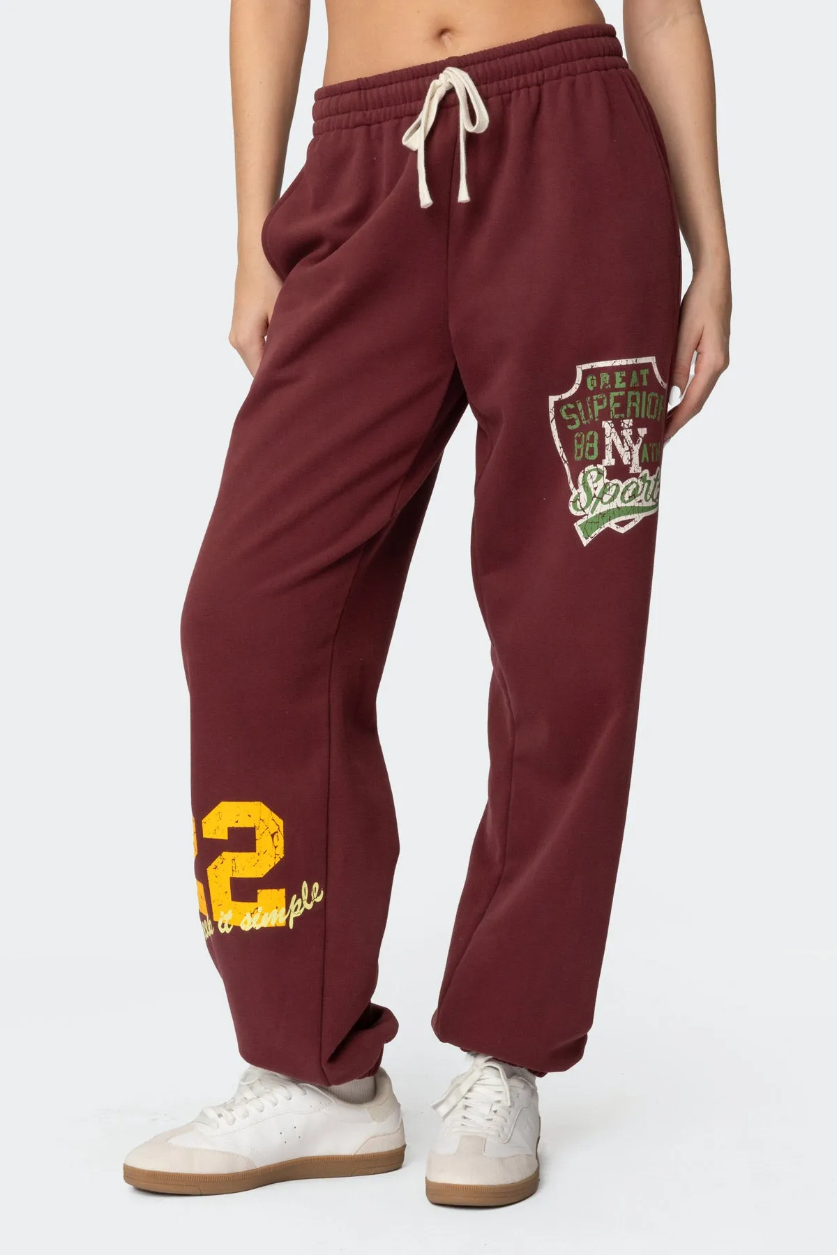 Bramty Oversized Sweatpants sold by Edikted product image thumbnail 2