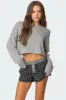 Shyrah Oversized Knit Top sold by Edikted