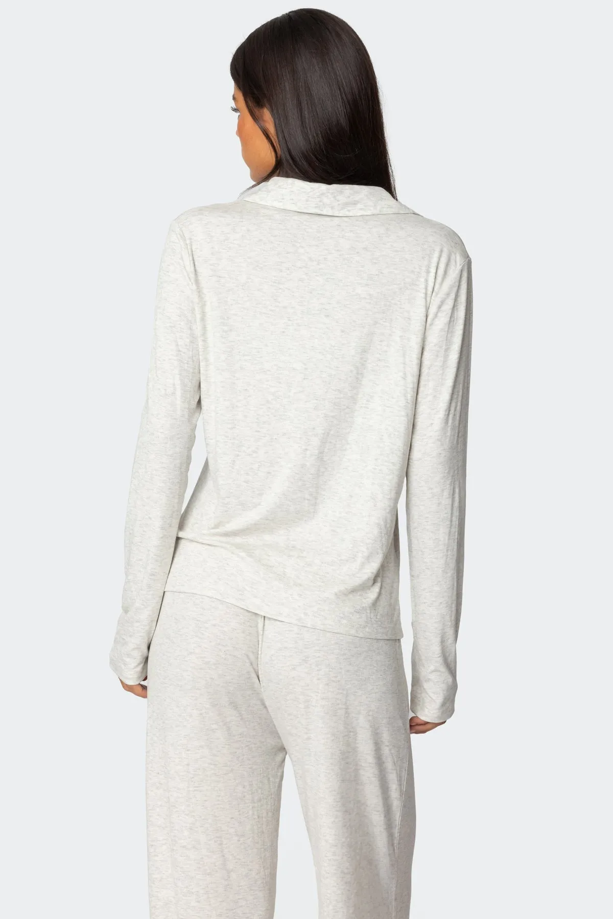 Justina Button Up Top sold by Edikted product image thumbnail 5