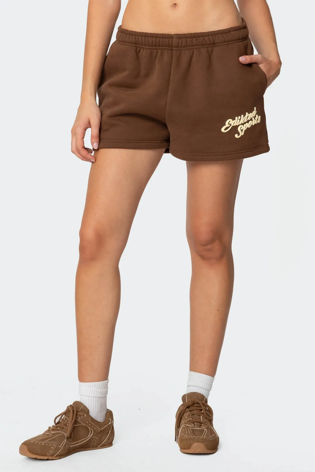 So Sporty Sweat Shorts sold by Edikted product image thumbnail 2