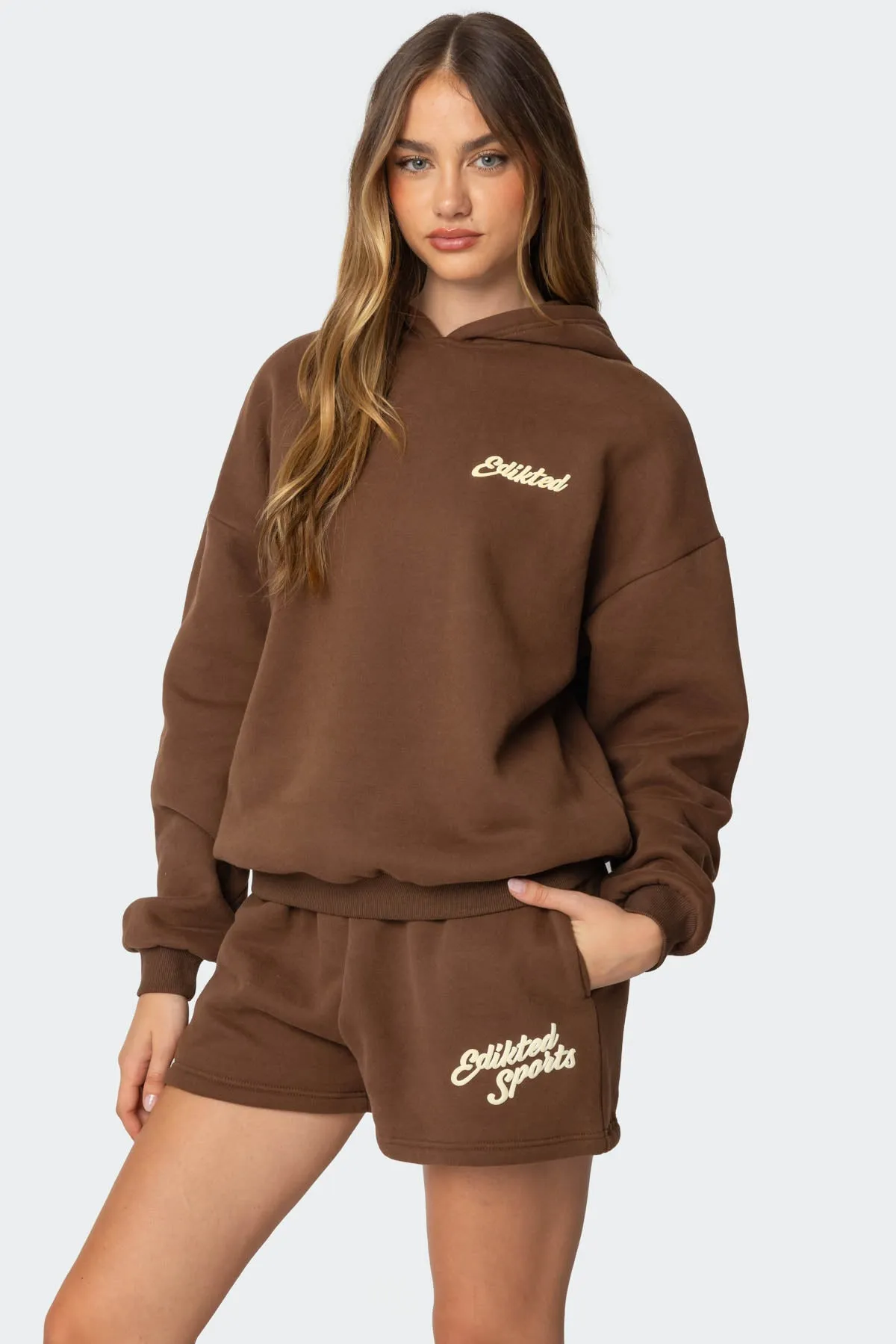 So Sporty Hoodie sold by Edikted product image thumbnail 4