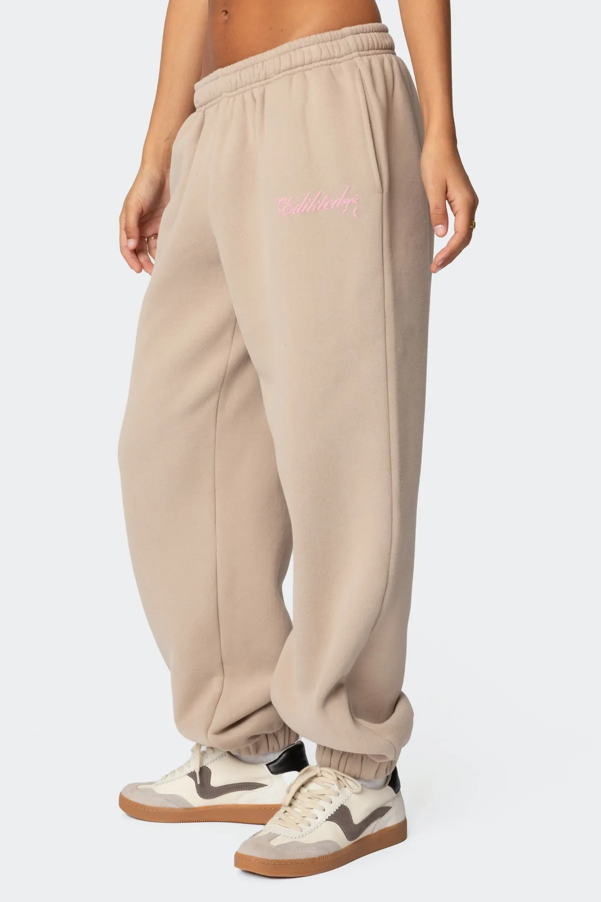 Sasha Bow Detail Sweatpants sold by Edikted product image thumbnail 4