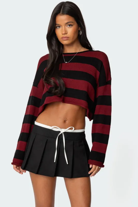 Shyrah Oversized Knit Top sold by Edikted