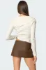 Sorrel Asymmetric Knit Top sold by Edikted