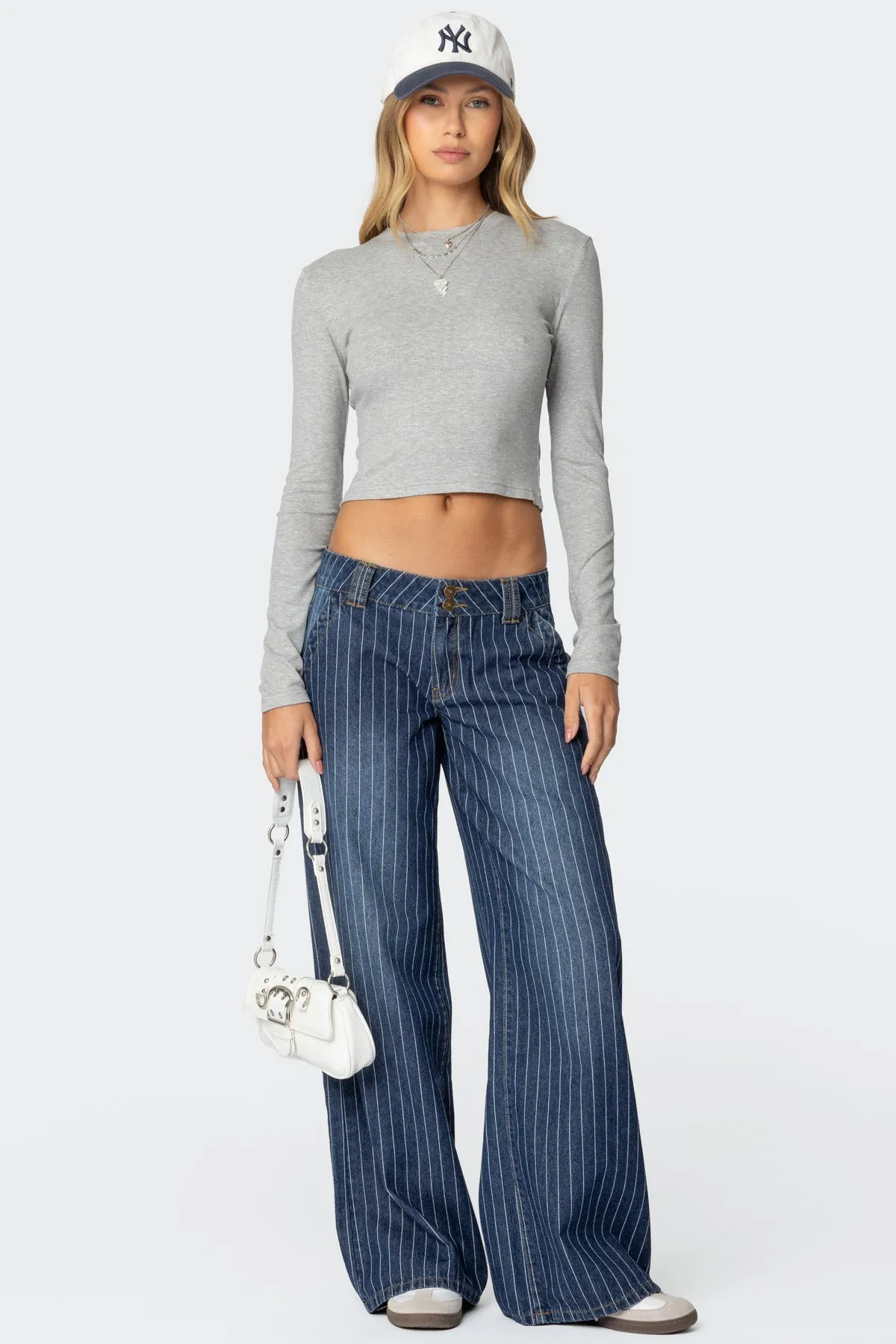 Mikayla Ribbed Top sold by Edikted product image thumbnail 2