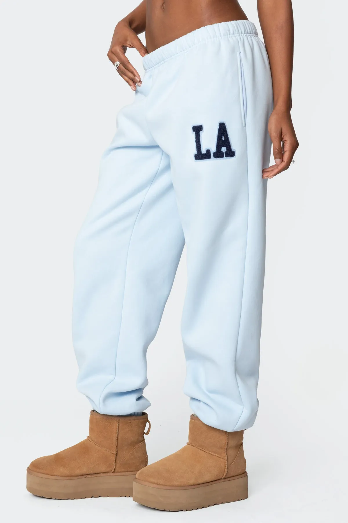 La Love Oversized Sweatpants sold by Edikted product image thumbnail 3