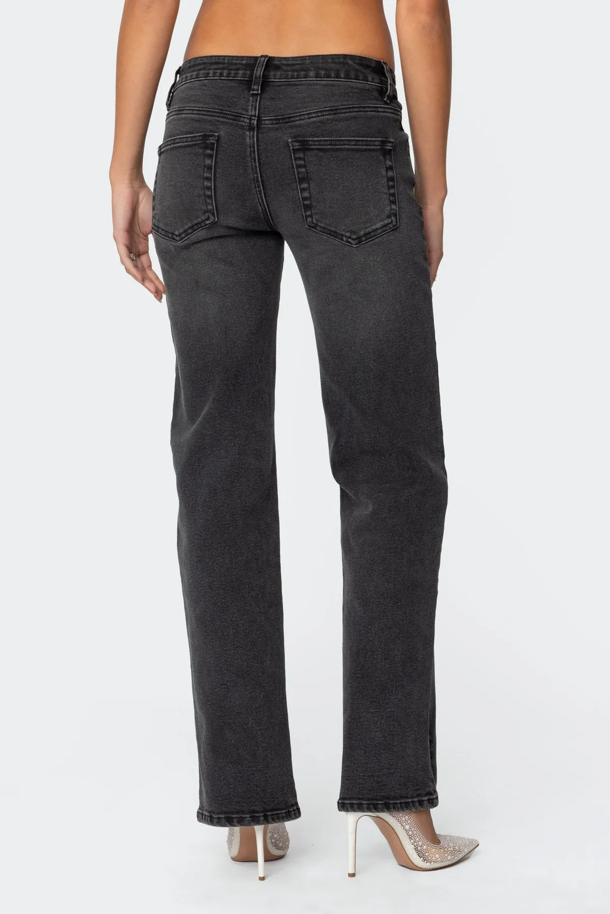 Shayna Low Rise Jeans sold by Edikted product image thumbnail 5