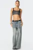 Rhinestone Ribbed Crop Top sold by Edikted
