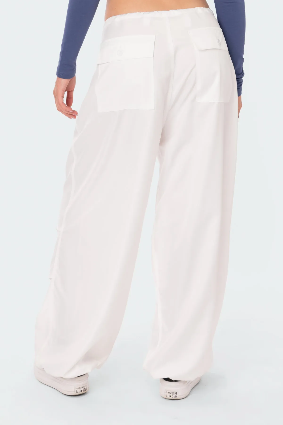 Parker Nylon Cargo Pants sold by Edikted product image thumbnail 5