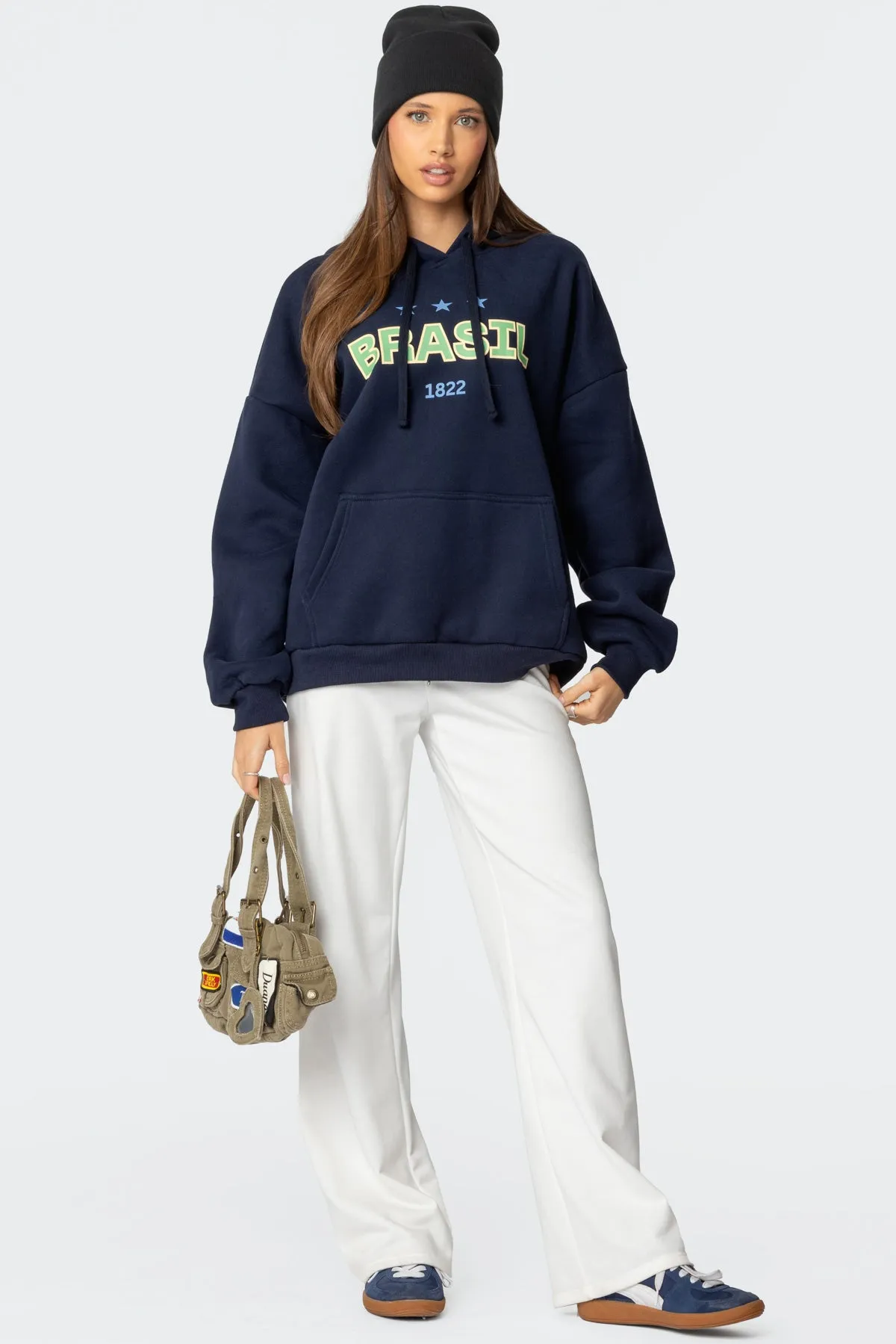 Brasil Oversized Hoodie sold by Edikted product image thumbnail 2