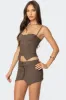 Ellis Buttoned Up Corset sold by Edikted