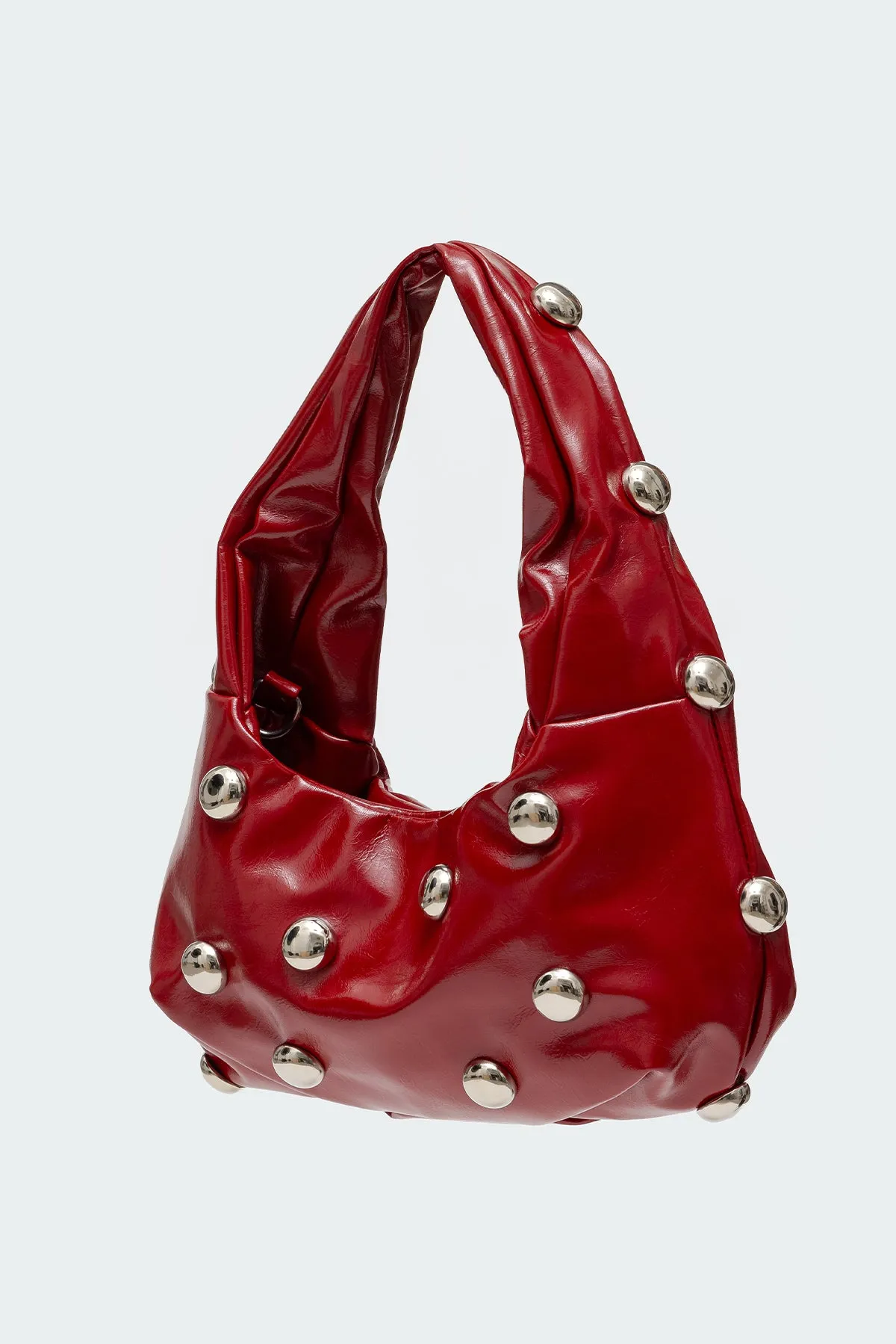 Bold Studded Faux Leather Bag sold by Edikted product image thumbnail 4