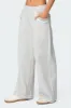 Ashtin Ruffle Trim Sweatpants sold by Edikted