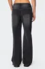 Grommet Low Rise Baggy Jeans sold by Edikted