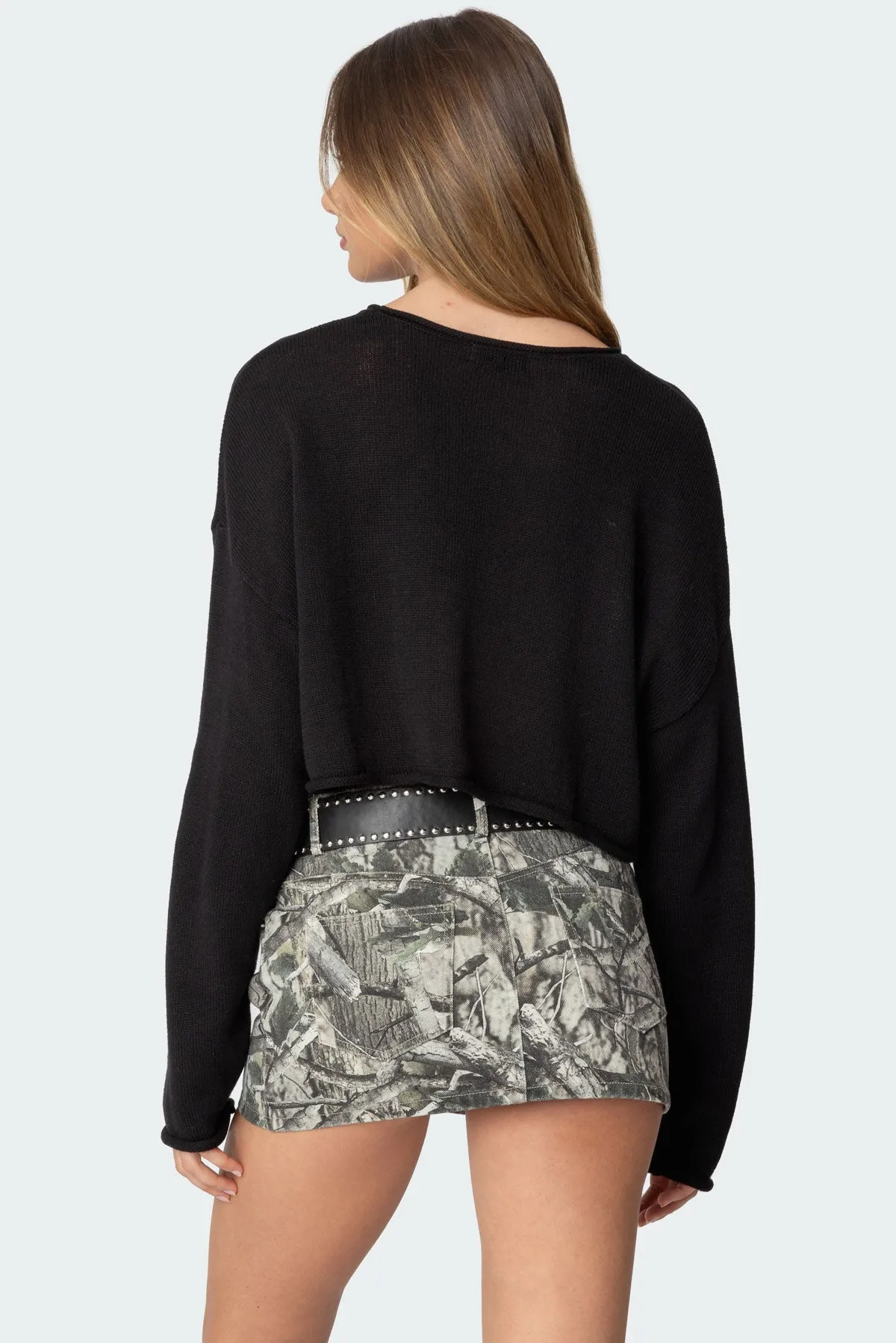 Shyrah Oversized Knit Top sold by Edikted product image thumbnail 5