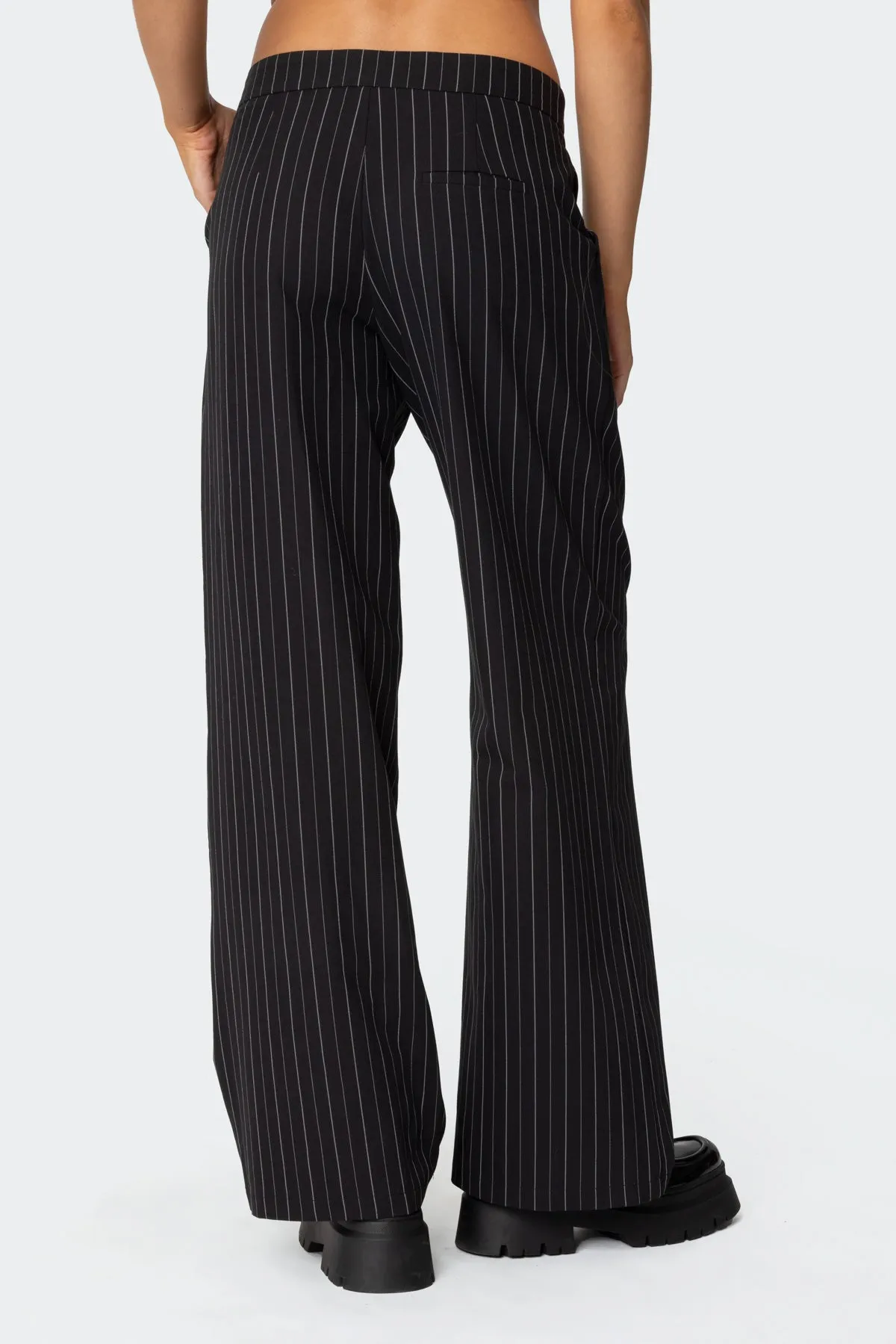 Aliza Pinstripe Pants sold by Edikted product image thumbnail 5