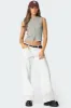 Basel Button Up Tank Top sold by Edikted