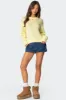 Kyrah Oversized Knit Sweater sold by Edikted