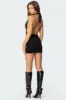 Backless Cowl Neck Mini Dress sold by Edikted