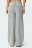 Side Stripe Washed Low Rise Jeans sold by Edikted